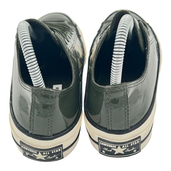 Converse Chuck 70 Green Patent Leather Ox Sneakers Women’s 7 Men 5 Unisex - Picture 5 of 11